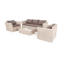  "Капучино" лаунж-зона из искусственного ротанга, цвет бежевый, фото 17 