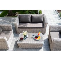  "Капучино Сингл" лаунж-зона из искусственного ротанга, цвет бежевый, фото 3 