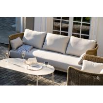  "Аликанте" лаунж-зона из искусственного ротанга, цвет соломенный, фото 3 