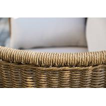  "Аликанте" лаунж-зона из искусственного ротанга, цвет соломенный, фото 12 