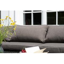  "Лунго" трансформирующаяся лаунж-зона из искусственного ротанга, цвет графит, фото 8 