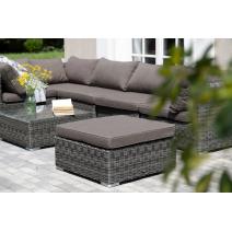  "Лунго" трансформирующаяся лаунж-зона из искусственного ротанга, цвет графит, фото 14 