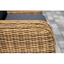  "Прованс" лаунж-зона плетеная из искусственного ротанга, цвет соломенный, фото 12 