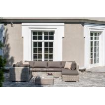  "Лунго" трансформирующаяся лаунж-зона из искусственного ротанга, цвет бежевый, фото 2 