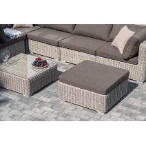  "Лунго" трансформирующаяся лаунж-зона из искусственного ротанга, цвет бежевый, фото 8 