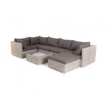  "Лунго" трансформирующаяся лаунж-зона из искусственного ротанга, цвет бежевый, фото 19 