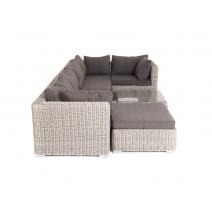  "Лунго" трансформирующаяся лаунж-зона из искусственного ротанга, цвет бежевый, фото 22 