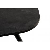  "Верона" журнальный стол из HPL 120х65, H40, каркас черный муар, цвет столешницы "серый гранит", фото 4 