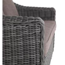  "Кон Панна" диван из искусственного ротанга двухместный, цвет графит, фото 2 