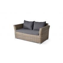  "Капучино Дабл" лаунж-зона из искусственного ротанга, цвет соломенный, фото 4 