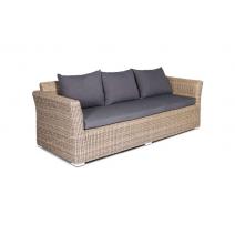  "Капучино Дабл" лаунж-зона из искусственного ротанга, цвет соломенный, фото 8 