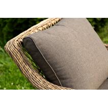  "Гранд Латте" лаунж-зона из искусственного ротанга, цвет соломенный, фото 25 