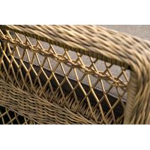  "Гранд Латте" лаунж-зона из искусственного ротанга, цвет соломенный, фото 26 