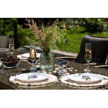  "Цесена" обеденная группа плетеная из искусственного ротанга, цвет соломенный, фото 16 