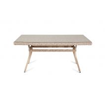  "Латте" плетеный стол из искусственного ротанга 160х90см, цвет бежевый, фото 2 