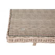  "Латте" плетеный стол из искусственного ротанга 160х90см, цвет бежевый, фото 5 