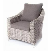  "Кон Панна" кресло из искусственного ротанга, цвет бежевый, фото 1 