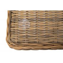  "Латте" плетеный стол из искусственного ротанга 140х80см, цвет соломенный, фото 6 