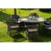  "Эспрессо–150 S" обеденная группа плетеная, цвет графит, фото 9 