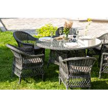  "Эспрессо–150 S" обеденная группа плетеная, цвет графит, фото 10 