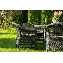  "Эспрессо–150 S" обеденная группа плетеная, цвет графит, фото 11 