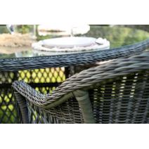  "Эспрессо–150 S" обеденная группа плетеная, цвет графит, фото 15 