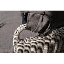  "Стильяно" плетеная кровать круглая, цвет бежевый, фото 10 