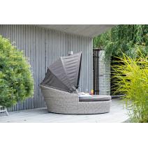  "Стильяно" плетеная кровать круглая, цвет бежевый, фото 11 