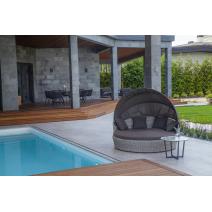  "Стильяно" плетеная кровать круглая, цвет бежевый, фото 13 