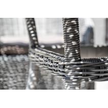  "Фредо" обеденная группа плетеная, цвет графит, фото 5 