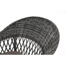  "Сицилия" обеденная группа плетеная, цвет графит, фото 18 