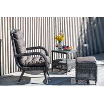  "Толедо" лаунж-зона из искусственного ротанга, цвет графит, фото 2 