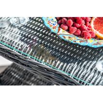  "Толедо" лаунж-зона из искусственного ротанга, цвет графит, фото 7 