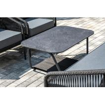  "Канны" лаунж-зона 5-местная плетеная из роупа (веревки), цвет темно-серый, фото 14 