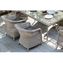  "Эспрессо" обеденная группа плетеная, цвет бежевый, фото 14 