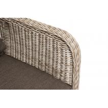  "Гляссе" диван трехместный из искусственного ротанга, цвет бежевый, фото 4 