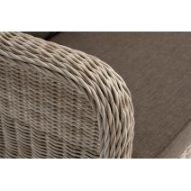  "Гляссе" диван трехместный из искусственного ротанга, цвет бежевый, фото 6 