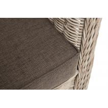  "Гляссе" диван трехместный из искусственного ротанга, цвет бежевый, фото 7 