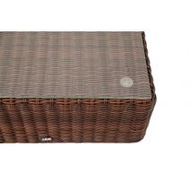  "Лунго" журнальный столик плетеный, цвет коричневый, фото 5 