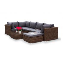  "Лунго" журнальный столик плетеный, цвет коричневый, фото 6 