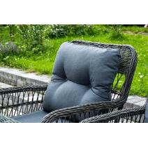  "Цесена" обеденная группа плетеная из искусственного ротанга, цвет графит, фото 6 