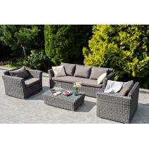  "Капучино" журнальный столик из искусственного ротанга, цвет графит, фото 5 