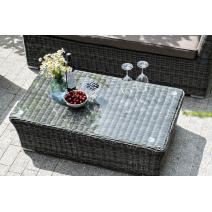  "Капучино" журнальный столик из искусственного ротанга, цвет графит, фото 7 