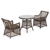  "Эспрессо–80 L" обеденная группа плетеная, цвет коричневый, фото 2 