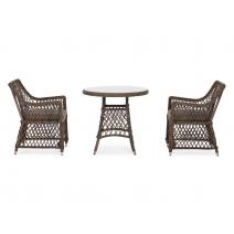  "Эспрессо–80 L" обеденная группа плетеная, цвет коричневый, фото 3 