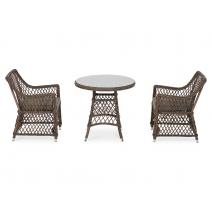  "Эспрессо–80 L" обеденная группа плетеная, цвет коричневый, фото 4 