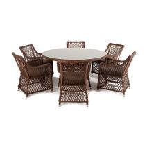  "Эспрессо–150 L" обеденная группа плетеная, цвет коричневый, фото 7 