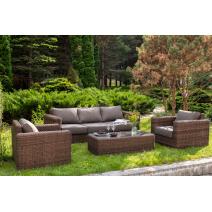  "Боно" лаунж-зона из искусственного ротанга, цвет коричневый, фото 2 