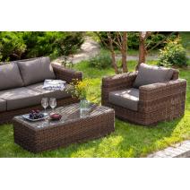  "Боно" лаунж-зона из искусственного ротанга, цвет коричневый, фото 12 