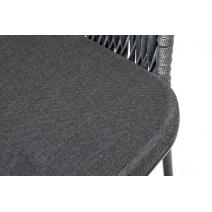  "Диего" обеденная группа на 4 персоны со стульями "Бордо" плетения колос, столешница "серый гранит", фото 12 